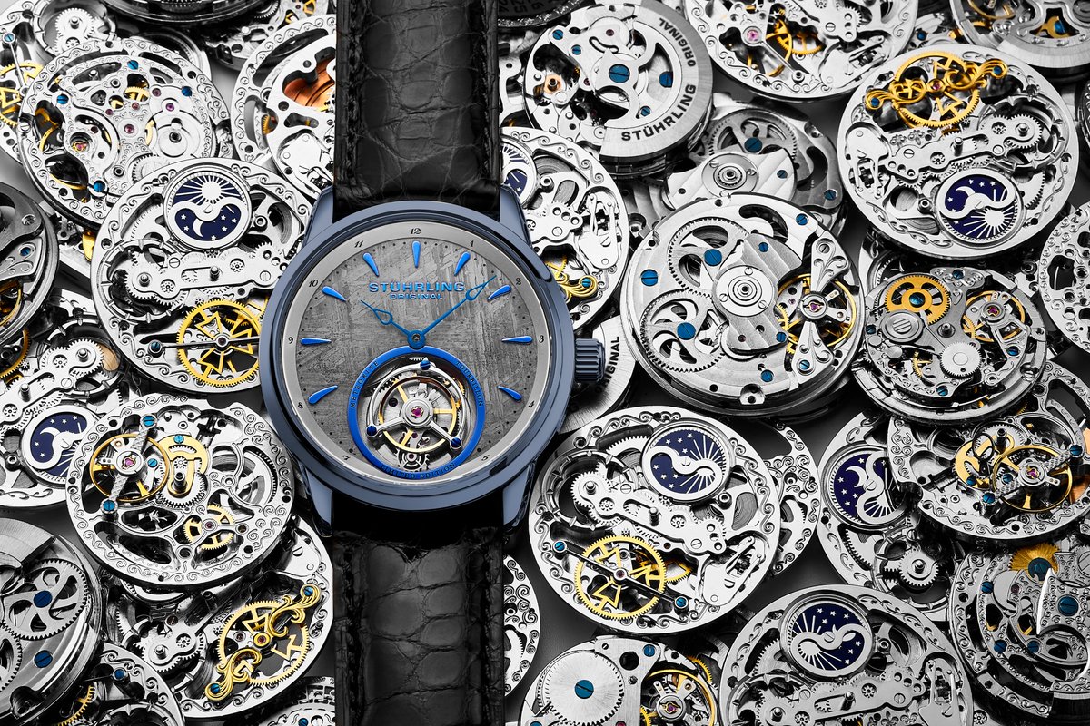 stuhrling tourbillon meteorite