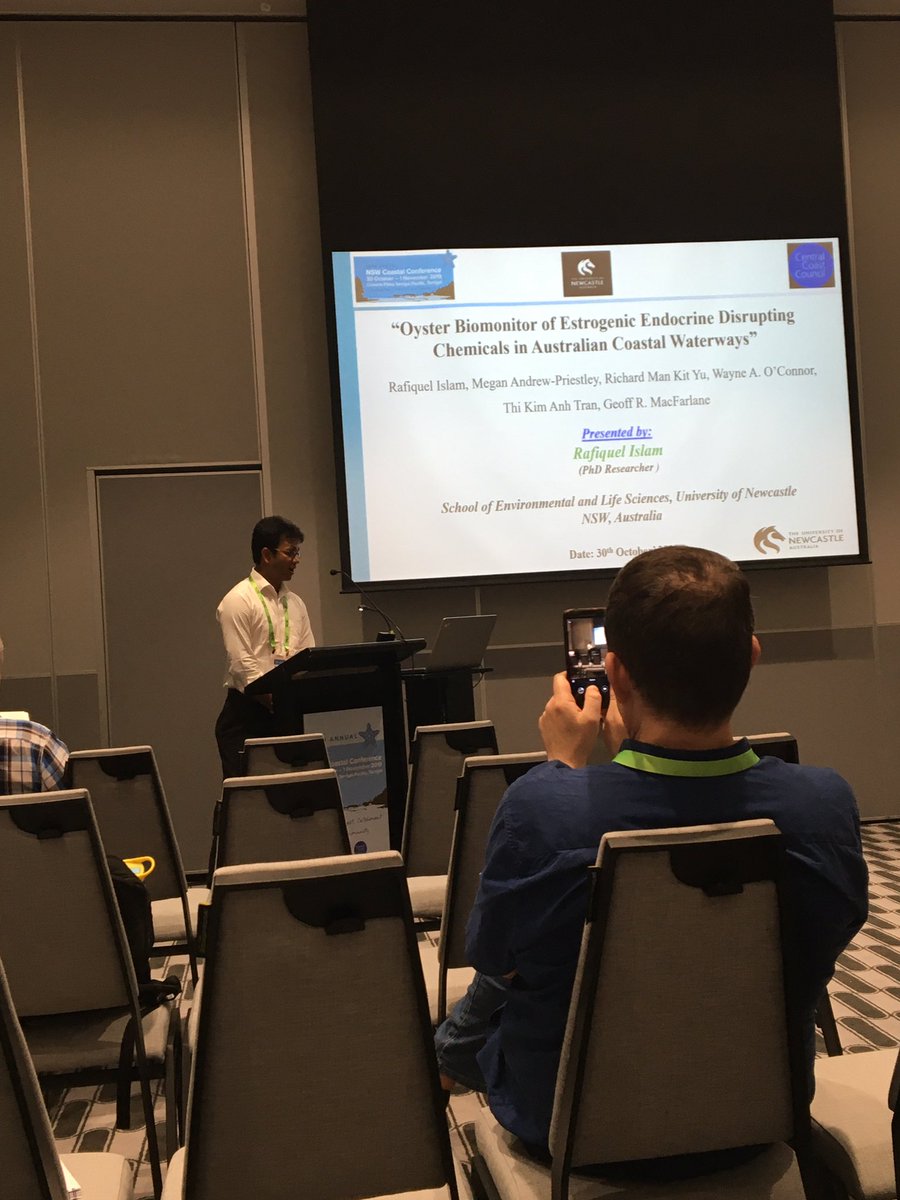 DrMepster's tweet image. Proud supervisor capturing the moment. #coastalconference #terrigal