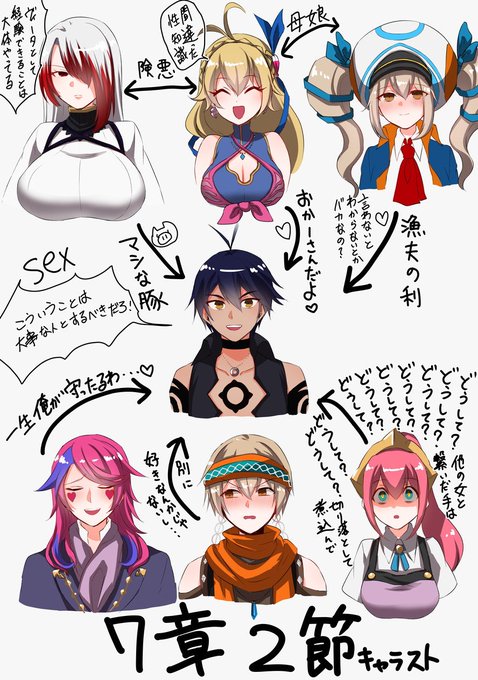 7章2節キャラストネタバレ???幻覚 