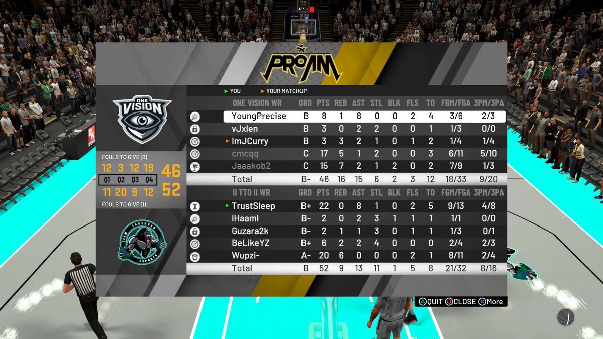 Gg all these teams tonight .
<a href="/2kCompGames/">Jelani Mitchell</a> <a href="/Big_Brudda_PURP/">Coach Purp</a>