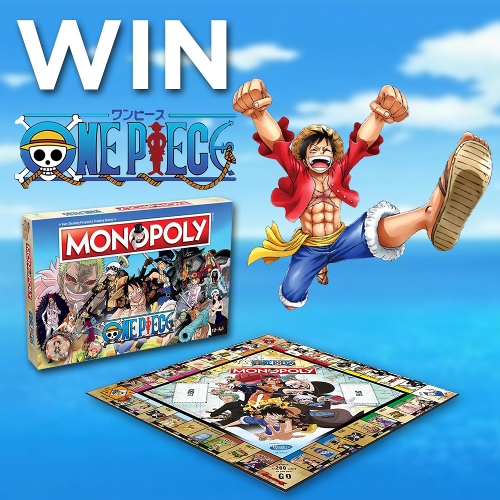 Zing Pop Culture on X: We have 2 One Piece Monopoly sets to give