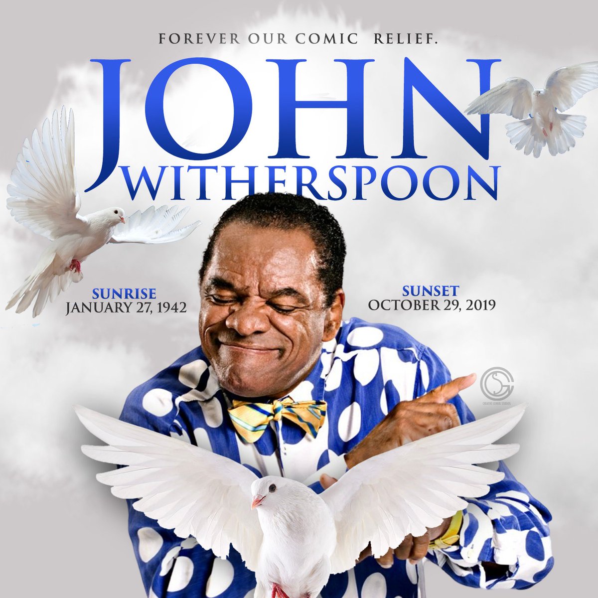 _ClaudeHamilton's tweet photo. Long live the legacy of John Witherspoon @John_POPS_Spoon . Forever Our Comic Relief. Share. Like. Comment. Tag. Graphics By: Me #johnwitherspoon #comedy #comicrelief #entertainmentsfavoritedad #actor #the90s #favoritedad #pops #thewaynesbros #friday #christucker #icecube https://t.co/4gkUwkYKBP