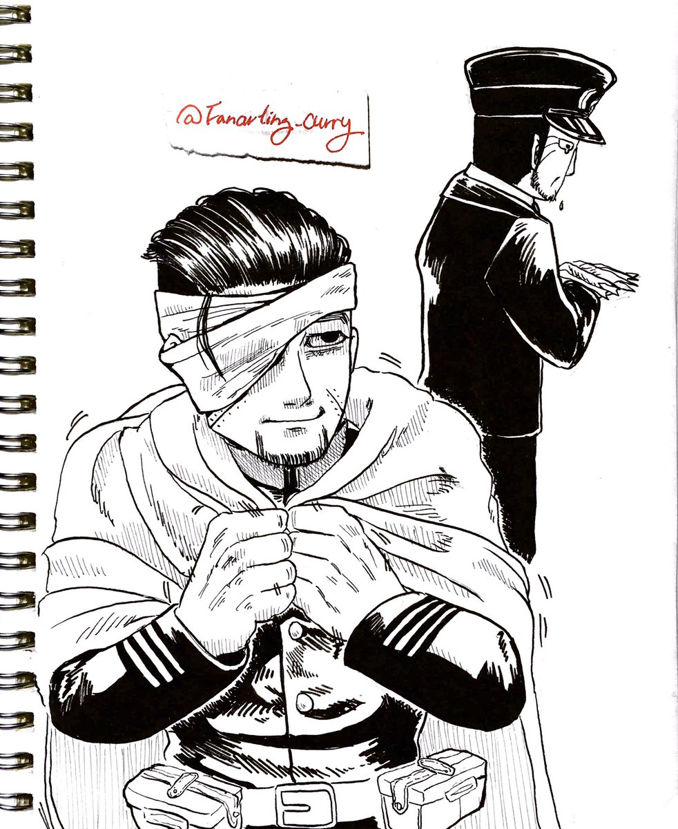 Day 29: Injured
#gkinktober #goldenkamuy #inktoberday29 