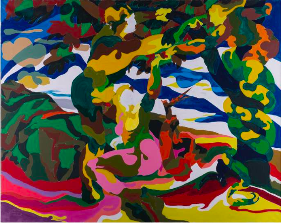 DKosire's tweet photo. Alain Jacquet (1939-2008) Camouflage Michel Ange, Chapelle Sixtine, la tentation d’Eve, 1962-63 Huile sur toile.
https://t.co/QrBOpuA4AS https://t.co/zR39exSETJ