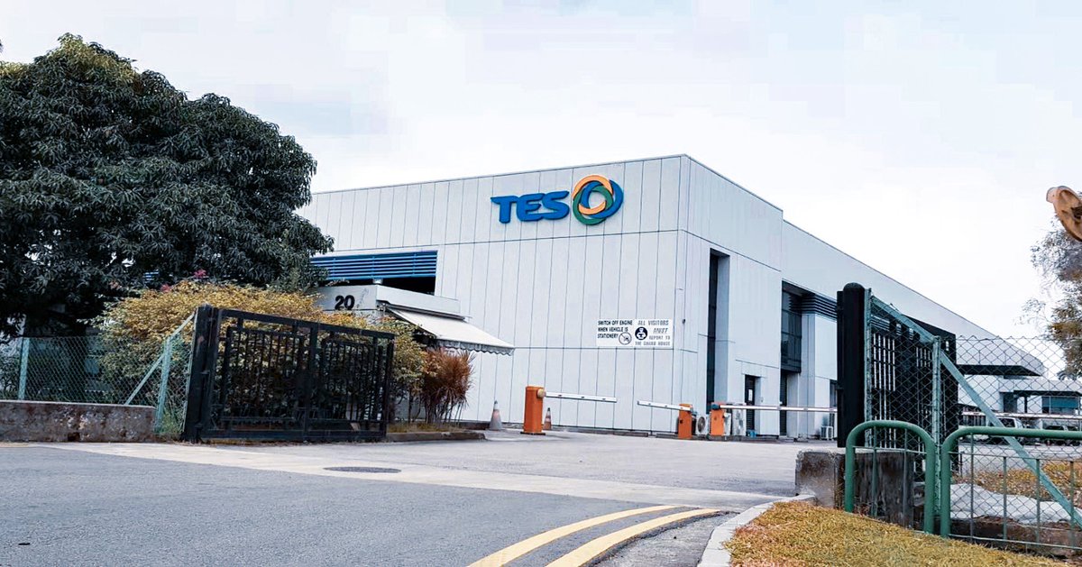 SIEW_sg's tweet photo. TES B is Singapore's first plant offering closed loop battery recycling that uses an environmentally-friendly hydrometallurgy process. It reuses precious metals to manufacture new batteries for products like mobile phones and electric vehicles! #SIEW2019 Images by @TESglobalnews https://t.co/DDpBsgyvhU