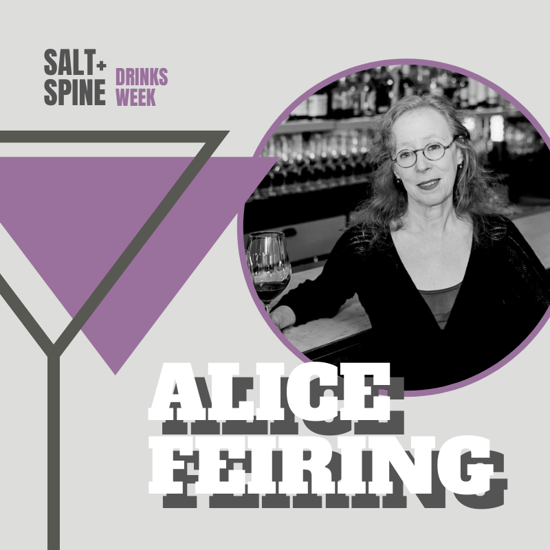 saltandspine's tweet photo. Our DRINKS WEEK continues with natural wine maven Alice Feiring (@alicefeiring). We talk all things natural wine, how she's used her voice to challenge the male-dominated industry, and play a wine game!
Get it all here: https://t.co/XgKZTyLJa8
#TalkCookbooks https://t.co/ai5r79AxF6