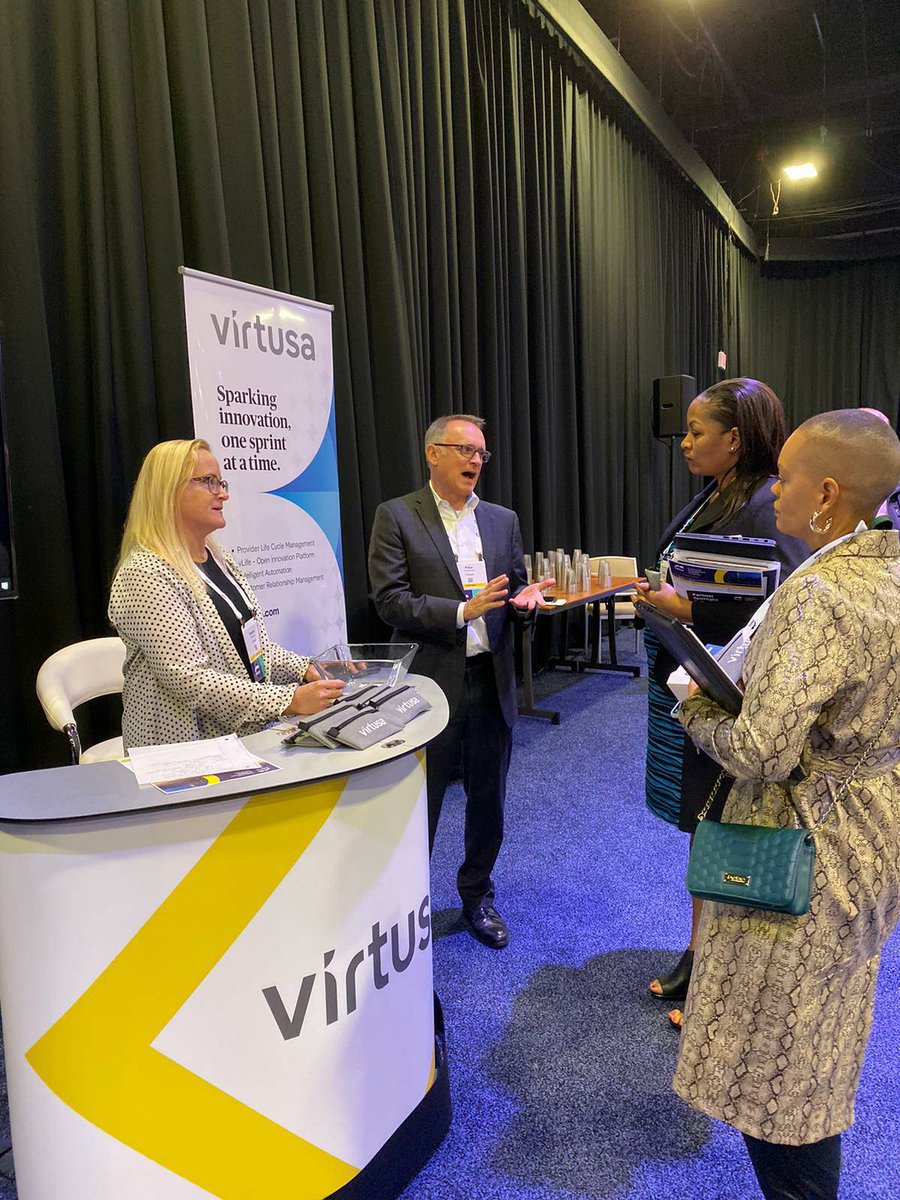 VirtusaCorp's tweet image. Team Virtusa at Pega CES: Healthcare in Boston showcasing how we support digital initiatives that help health care organizations adapt to change effectively in a rapidly evolving digital environment! #sparkinginnovation #healthtech #digitalengineering