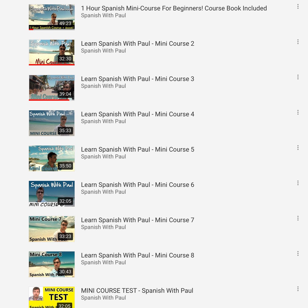 englishplus_th's tweet image. ใครอยากลองเริ่มเรียนภาษาสเปน แต่ไม่อยากเสียเงินลงคอร์ส แนะนำช่องนี้ในยูทูป Spanish With Paul สอนโอเคมากๆ แบบคอร์สสั้นๆ ฝึกให้เอาศัพท์มาจับเป็นประโยคได้ เวิร์คจริง ดีใจมากที่เจอช่องนี้ (เน้นศัพท์ แนะนำแอพ Duolingo / เรียนคู่กันไปก็ได้) #phingxspanish