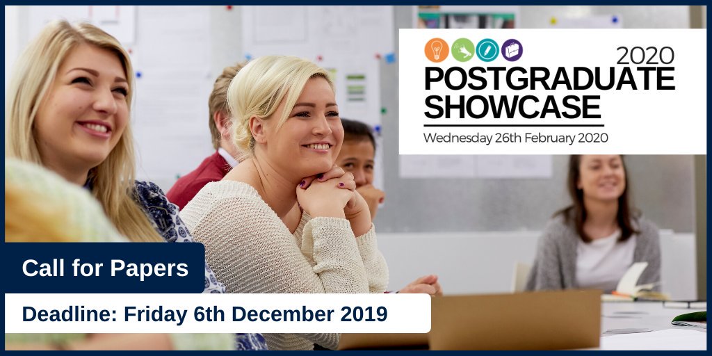 📣CALL FOR PAPERS!📣

🎓Postgraduate Research Showcase
🗓️ Wednesday 26th February 2020

👥All PGRs invited to submit a presentation or poster. Find out more: lncn.ac/showcase 🖱️ 

⚠️Submission Deadline: Friday 6 December⚠️

@GCWLibrarians @UoLELC <a href="/UoL_LALT/">LALT</a> @UoLStudentLife