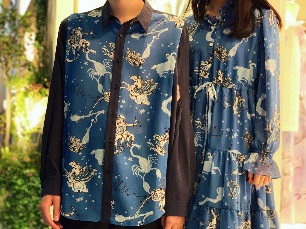 売れ筋の大人気 milkboy 原宿本店限定 ヘブンリーシャドウ シャツ