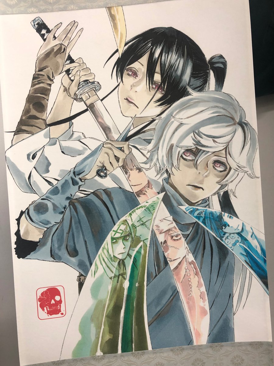 ｊｕｍｐ ｊ ｂｏｏｋｓ編集部 Twitterren 掛け軸到着 小説 地獄楽 うたかたの夢 と 地獄楽 コミックス７巻の応募券で５０名様に当たる ここでしか手に入らないオリジナル掛け軸の見本が編集部に届きました 和テイストの オシャレなデザインに仕上がってい