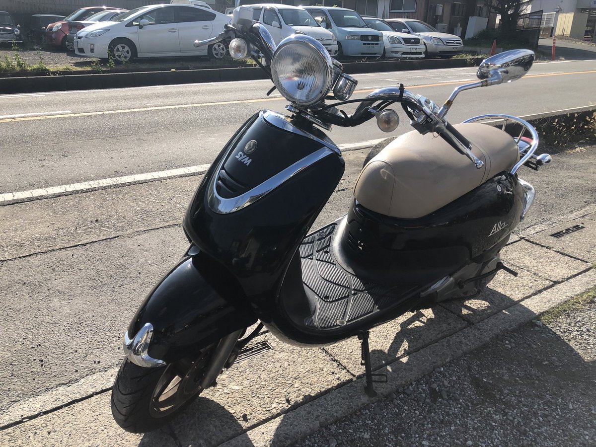 31102903T SYM アロー125 黒 4スト！125cc！ おしゃれなスクーター