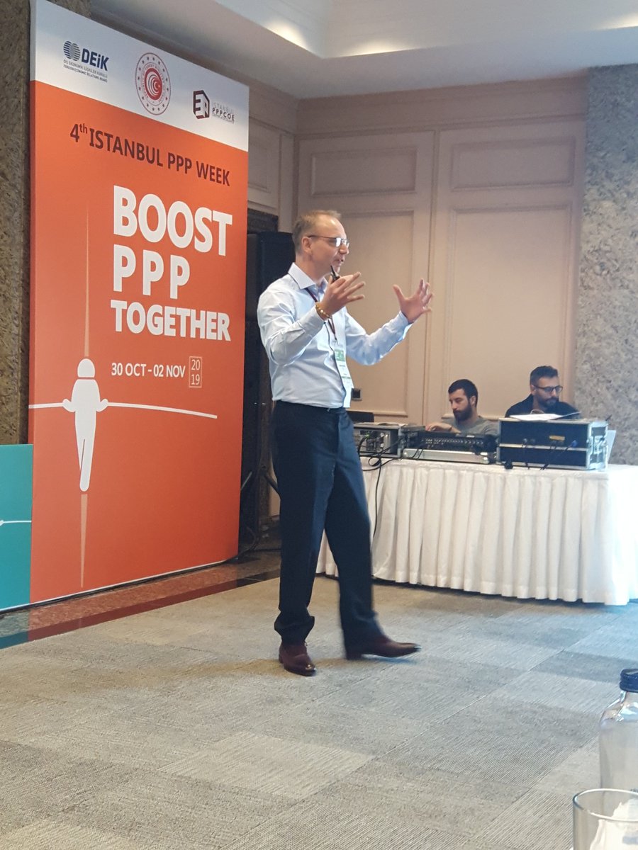 pppcoe's tweet photo. Darrin Grimsey (EY, Australia) speaking about project preparation, value for money and main challanges in PPP.
@evuralaydin @DEIKPPPCom
https://t.co/miXaB8uOe4
#PPP #pppcoe #publicprivatepartnership #pppweek2019 https://t.co/Bhirm9lpiA