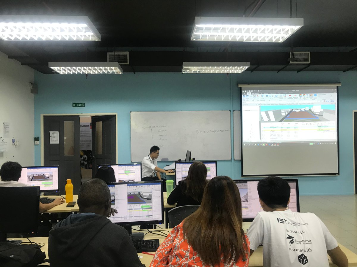 pcss4D's tweet image. Another activity of our CSR Project with #swinburnesarawakcampus. With #synchro4d, we are now able to depict both &quot;truth&quot; (engineering) as well as the &quot;beauty&quot; (visualization) of designs in a single workflow. #pcss #4dbim #projectmanagement #engineering