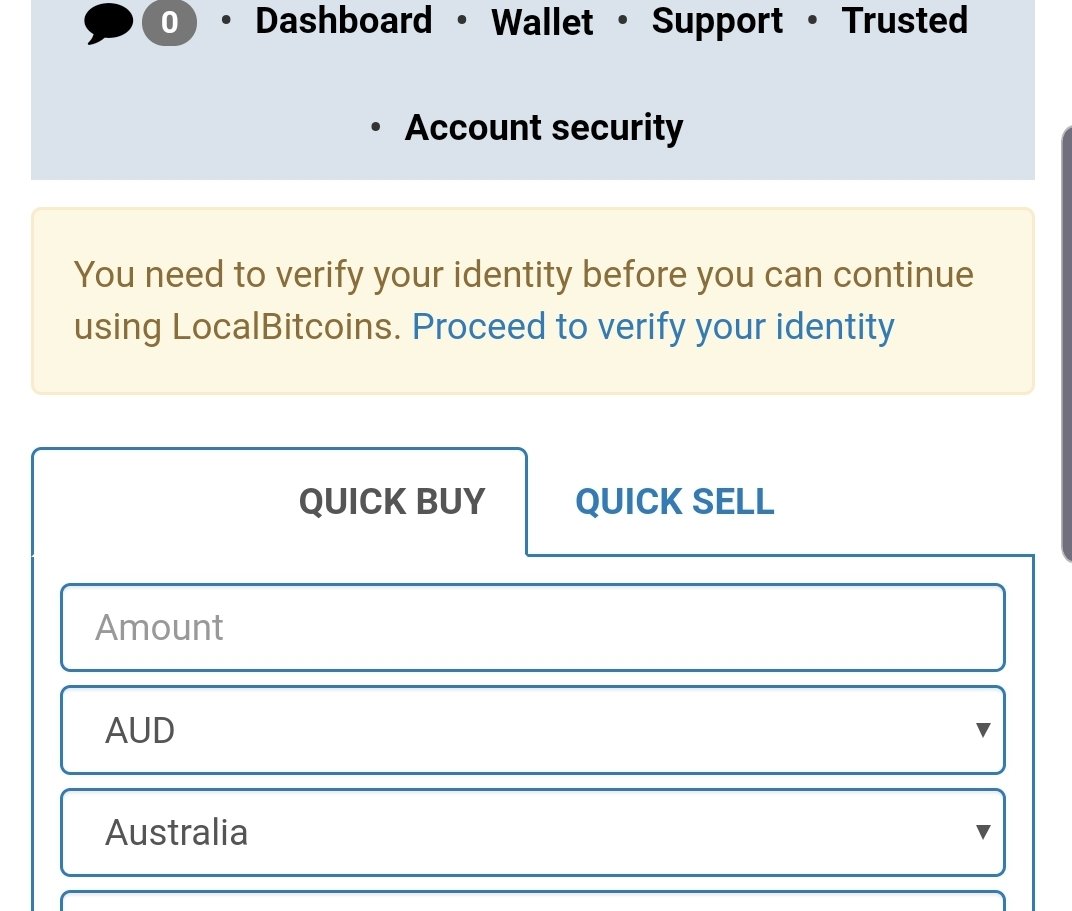 Koko18882's tweet photo. @LocalBitcoins so this morning, i woke up to the message that says company tier verification now available.  It says whilst form is been reviewed that i will continue trading. So I quickly completed the form. As soon as I was done completing the form, all my ads were brought down https://t.co/2UDLwKpUME