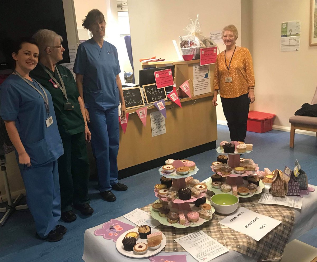 We are ready for the cake sale. Come and join us in Suite 2 University Hospital of Wales Cardiff. #fertilityawarenessweek #walesfertilityinstitute #fertilitynetwork
