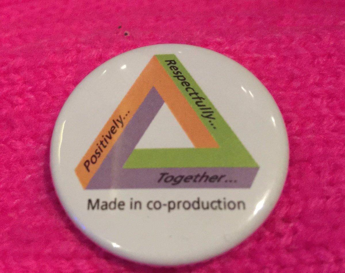 lgoodbu's tweet photo. I have been reflecting on co production since my visit yesterday to @NSFTtweets it is a methodology it is about QI it needs investment in time relationships but more than that it’s a way of working it’s the at the core of the golden thread of pt exp it’s an #eternaltriangle https://t.co/sNEME6FkDD