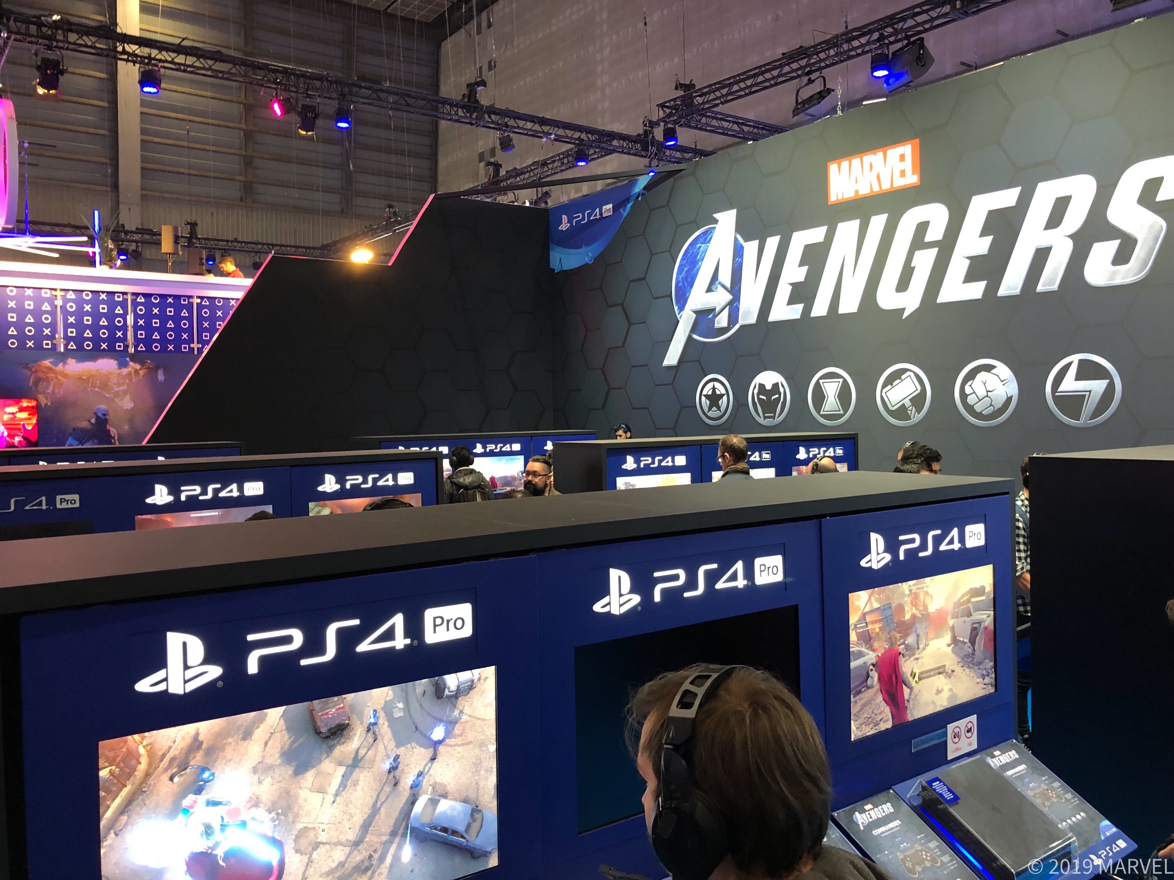 Logisk Passiv sfærisk Marvel's Avengers on Twitter: "Stop by the PlayStation booth at Paris Games  Week, play the Marvel's Avengers demo, and leave with a poster of an  artwork specifically created by comic artist Stéphane