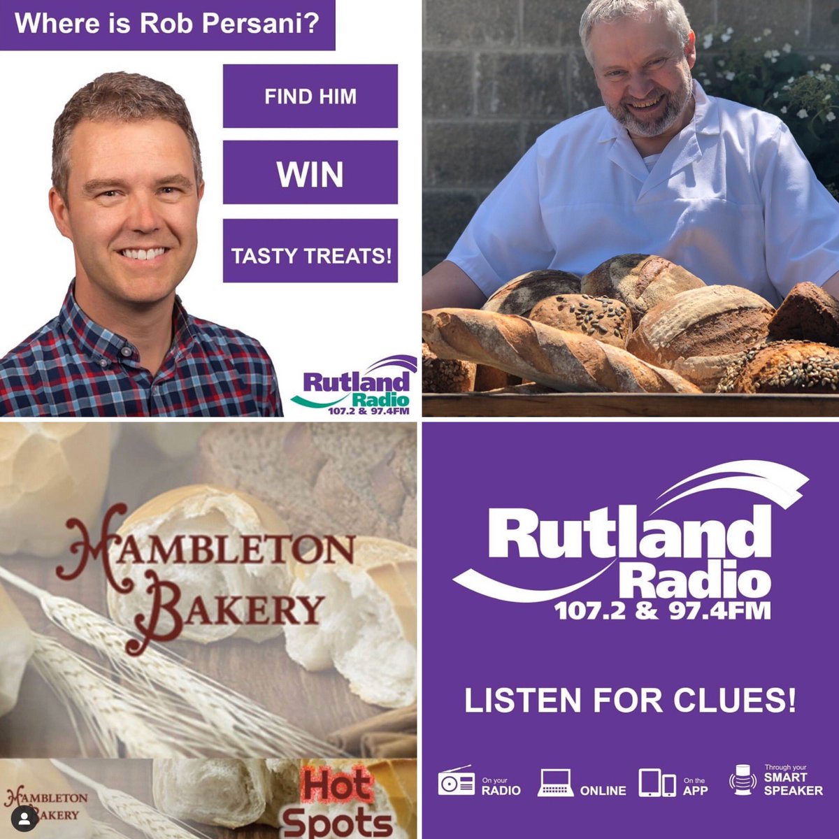 HambletonBakery's tweet photo. Where will Rob Persani be today with his tray of Hambleton Bakery goodies - listen out for clues this morning #rutlandradio #robpersani #hambletonhotspot #hambletonbakery #rutlandlife #freshlybakedeveryday #artisanbread @rutland_radio @robpersani https://t.co/W2LlifItMM