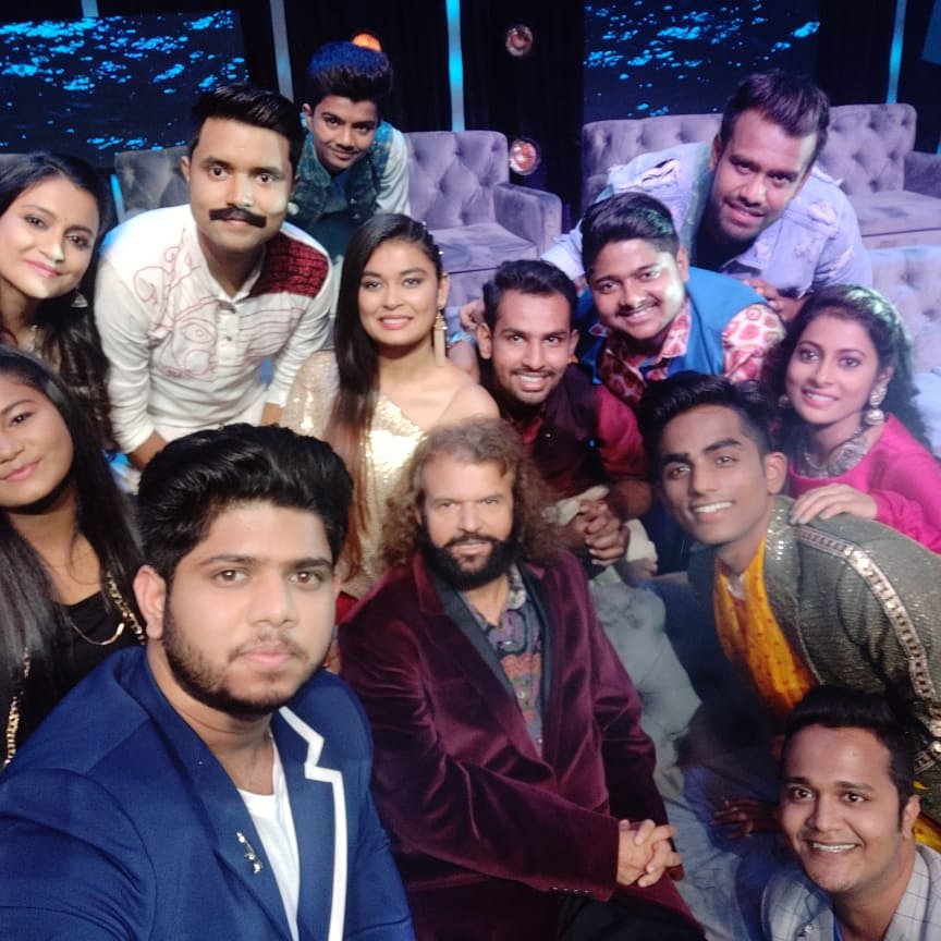 Pallav Singh (@pallavs08777227) on Twitter photo We all had the opportunity to meet legendary musician🙏<a href="/hansrajhanshrh/">Hans Raj Hans</a> during the #great premier of #indianidol
This will be very special weekend for all of us
So, dont forget to watch my performance on#indianidol this weekend at 8pm only on@sonytvofficial We all had the opportunity to meet legendary musician🙏<a href="/hansrajhanshrh/">Hans Raj Hans</a> during the #great premier of #indianidol
This will be very special weekend for all of us
So, dont forget to watch my performance on#indianidol this weekend at 8pm only on@sonytvofficial
