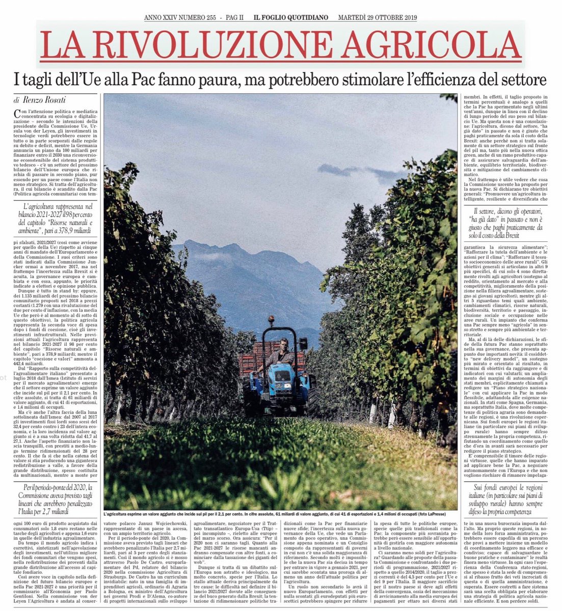 deboraDDI's tweet photo. La rivoluzione agricola si può compiere soltanto con un adeguato #budget @paolodecastro richiesta #Notagli in #PE I tagli alla #PAC non consentirebbero di raggiungere gli ambiziosi obiettivi posti da #UE che vedono coinvolti #agricoltori #ambiente #newdeliverymodel #foodsecurity https://t.co/eLvH7Wci2R
