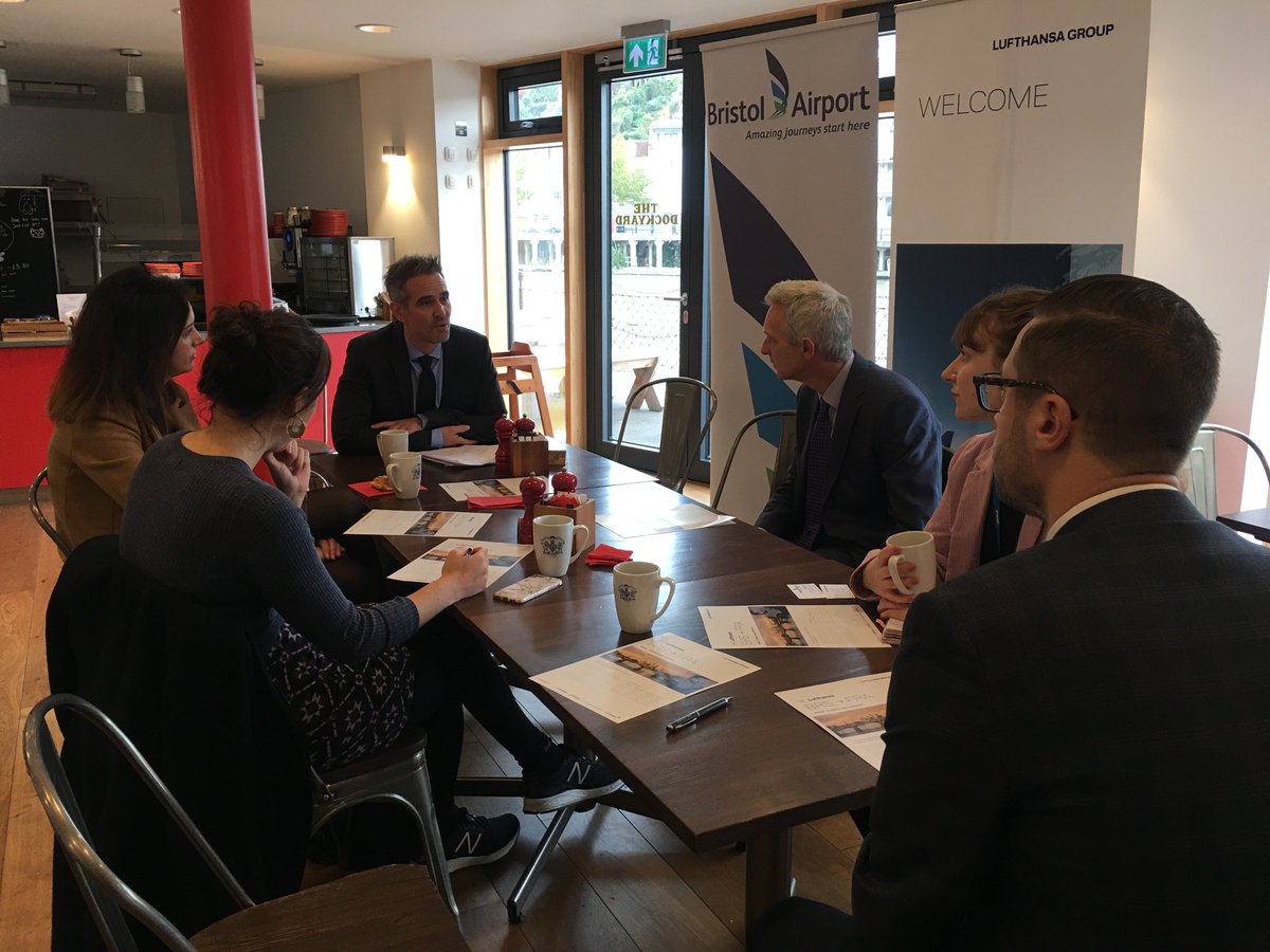 Exciting news - today we are announcing Lufthansa joins the airport family with flights to Frankfurt from spring 2020. Media briefing at the iconic <a href="/SSGreatBritain/">Brunel's SS Great Britain</a>