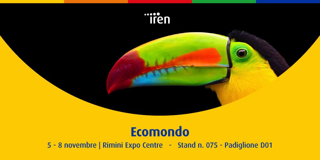 #Ecomondo2019: torna l'appuntamento con la fiera dedicata alla #CircularEconomy e #SustainableDevelopment. Ci siamo anche noi, più colorati che mai🌈per presentarti tutte le novità a tema #ambiente #innovazione e #sostenibilità. Ci vediamo a #Rimini dal #5novembre #SaveTheDate