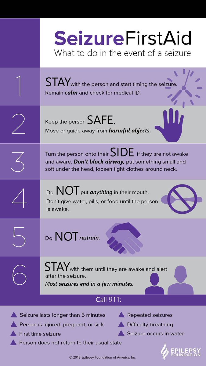 It’s always good to know what to do in case you see someone having a seizure.
#TalkAboutIt #EpilepsyFoundation #SeizureFirstAid