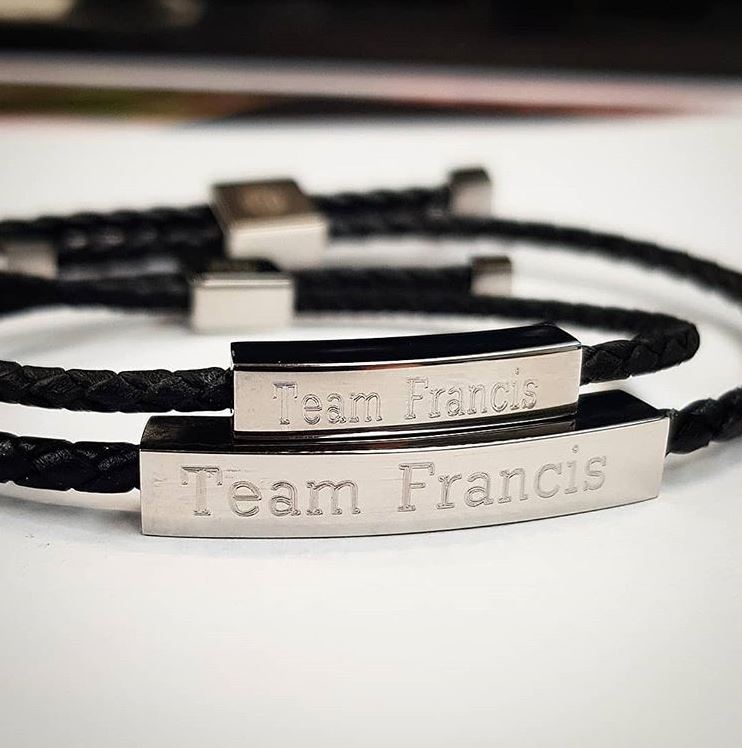 How sweet are these matching bracelets? Made from real leather with an engravable stainless steel bar for that extra personal touch. Ask your stockist today!

#fredbennett #modernman #mensjewellery #mensaccessories #realleather #engravablejewellery #engraveme #personal #gifting