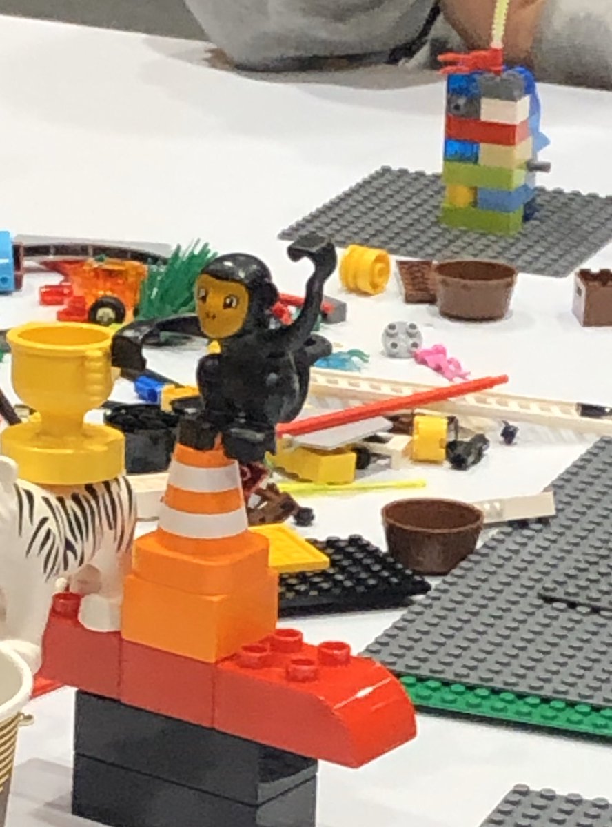 Having fun building your super power with LEGO’s in the Room of Games  #SGVIE19 <a href="/touchthink/">Ryan Behrman</a> <a href="/LEGO_Group/">LEGO</a>