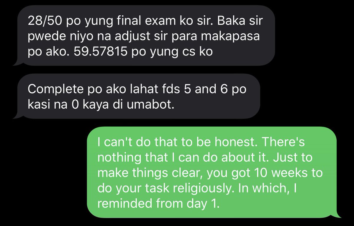 FindingNimo123's tweet image. I just don’t make miracles happen. Manalig at manalangin. #InstructorProblems