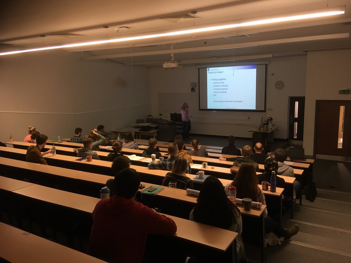 Today we are holding a joint <a href="/Rannard_Group/">Rannard Group</a> and <a href="/Group_Mcdonald/">McDonald Group</a> seminar day at <a href="/LivUni/">University of Liverpool</a> to give all group members the opportunity to present their research.

#RealTimeChem