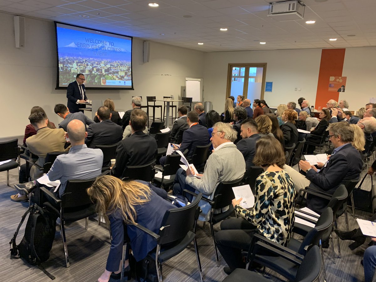 ThinkNature is represented at the EBRD Green Cities event. Investing in #naturebasedsolutions outside Europe, in collaboration with the private sector!