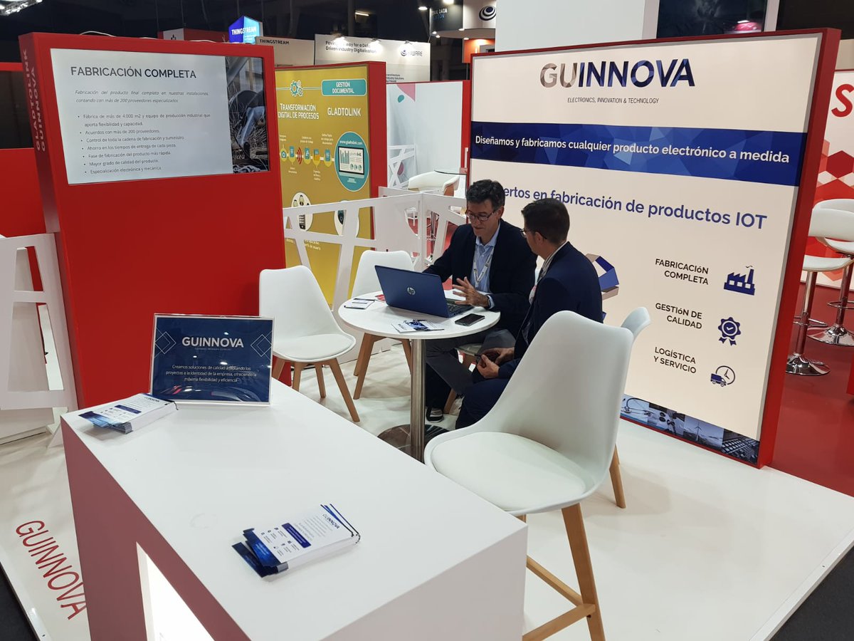 Ayer comenzó uno de los mayores congresos tecnológicos, el <a href="/IOTSWC/">IOT Solutions World Congress</a> en <a href="/Fira_Barcelona/">Fira Barcelona</a>. #Guinnova, una división de Guinaz Electronics, estará exponiendo en el Stand 331 (espacio ICEX).