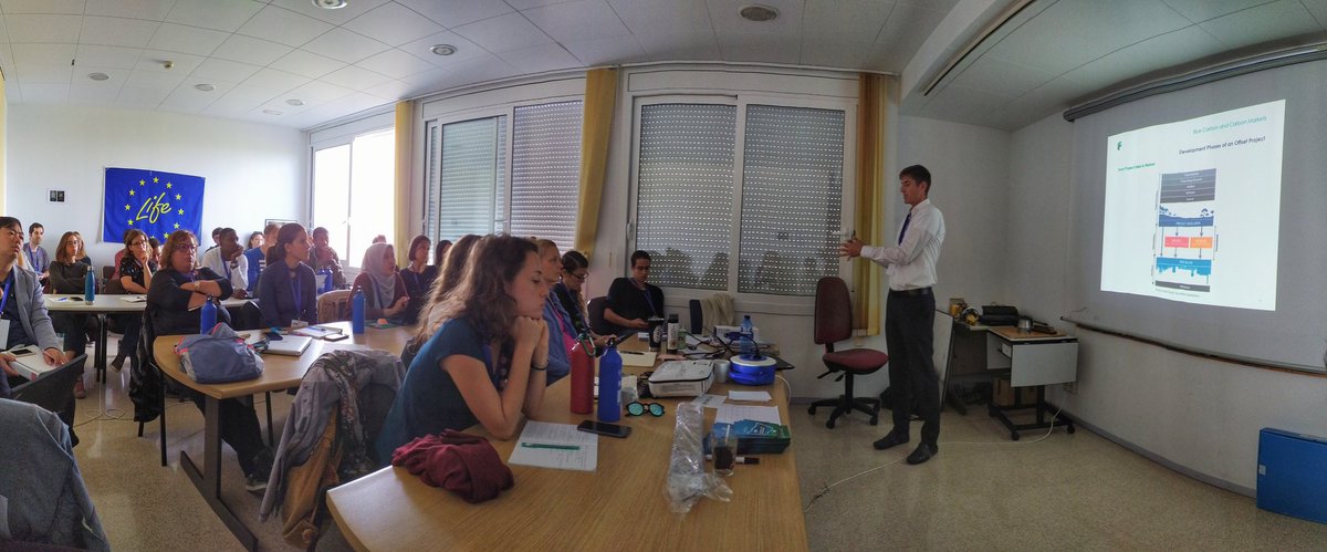 GAMECSIC's tweet photo. The audience is fully interested in Florian's words about the development phases of an Offset Project to market #ceabsbc #gamecsic #ceabcsic #bluecarbonmarket #bluecarbon @ceabcsic @lifebluenatura @LIFEprogramme @wearefactor https://t.co/fO9cwp4QSR