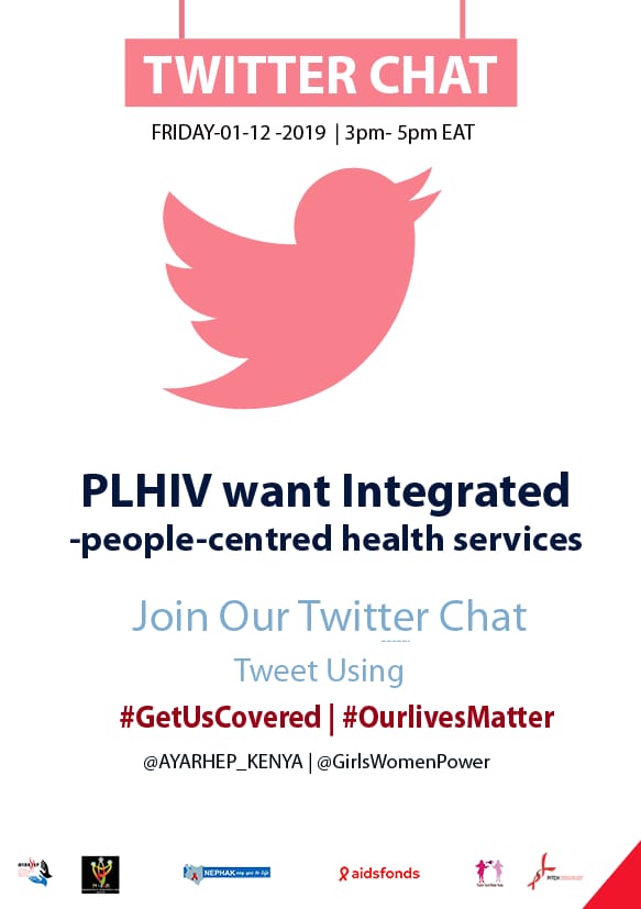 AYARHEP-KENYA (@ayarhep_kenya) on Twitter photo Good and affordable health services is key. As a community of PLWHIV in Kenya we want to ensure there is complete inclusion in the UHC , stay woke as we enlighten you on this key issues. <a href="/NEPHAKKENYA/">NEPHAK</a> <a href="/ypluskenya/">Y+Kenya</a> <a href="/GirlsWomenPower/">PYWV</a> <a href="/PitchKenya/">Pitch Kenya</a> <a href="/Aidsfonds_intl/">Aidsfonds International</a>
#WednesdayMotivation Good and affordable health services is key. As a community of PLWHIV in Kenya we want to ensure there is complete inclusion in the UHC , stay woke as we enlighten you on this key issues. <a href="/NEPHAKKENYA/">NEPHAK</a> <a href="/ypluskenya/">Y+Kenya</a> <a href="/GirlsWomenPower/">PYWV</a> <a href="/PitchKenya/">Pitch Kenya</a> <a href="/Aidsfonds_intl/">Aidsfonds International</a>
#WednesdayMotivation