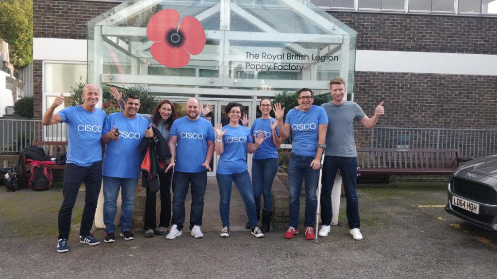 This month a group of @CiscoEnterprise engineers spent the day at The <a href="/PoppyLegion/">Royal British Legion</a> Factory. Here's what we learnt about the amazing work The Royal British Legion do to support our returning veterans 👉 cs.co/60121Jpco
