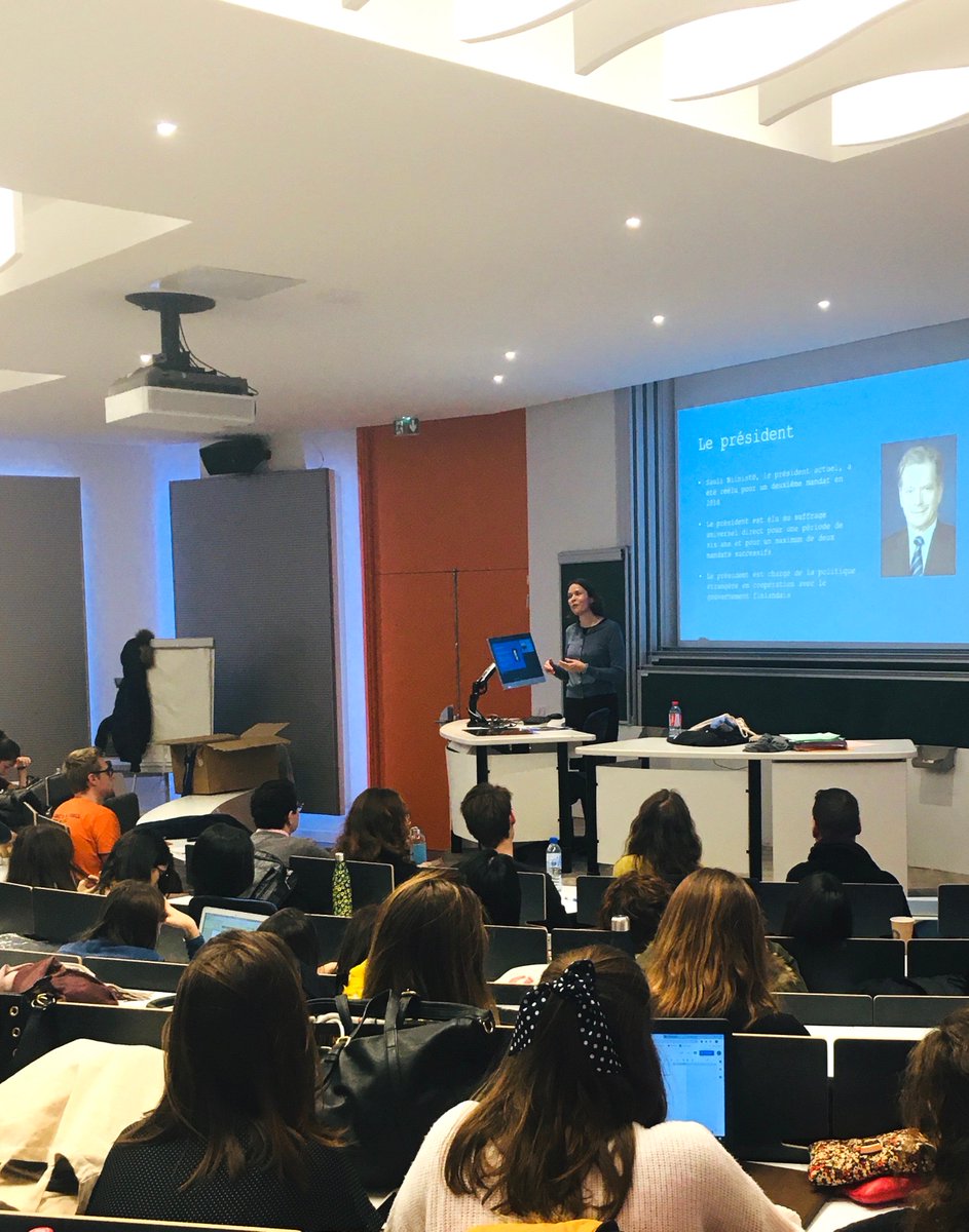 L'équipe ECTAR souhaite adresser ses remerciements à Madame <a href="/EskoAnna/">Anna Esko</a> et à Madame Henriikka YLIHELJO de l'<a href="/AmbFinlandePAR/">Finlande en France</a> qui nous ont apporté les clefs pour aborder au mieux le Digital Study Trip de notre promotion <a href="/ESSEC_MSMMD/">ESSEC MS® MMD</a> <a href="/ESSEC/">ESSEC Business School</a> #essec #Finland #ectaressec #ectar