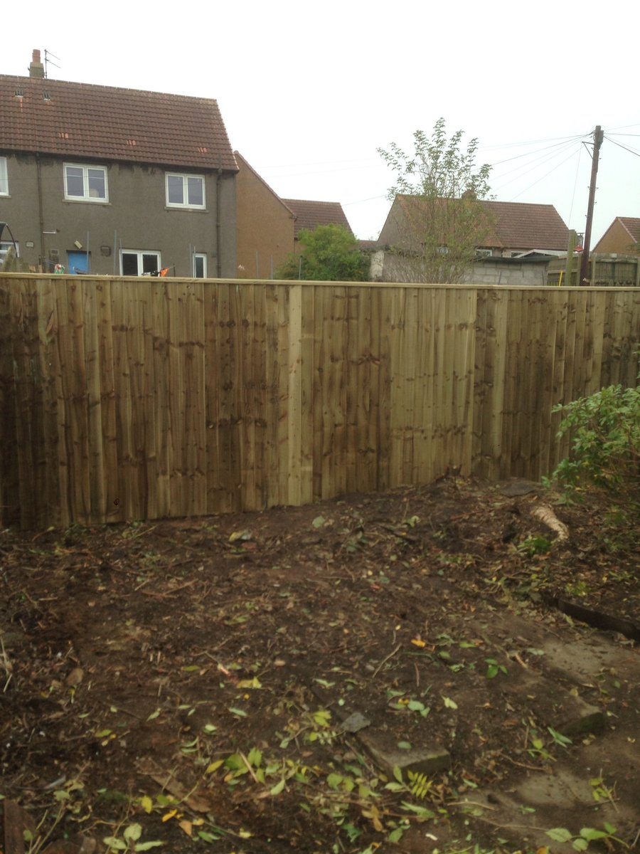 New fence install for council