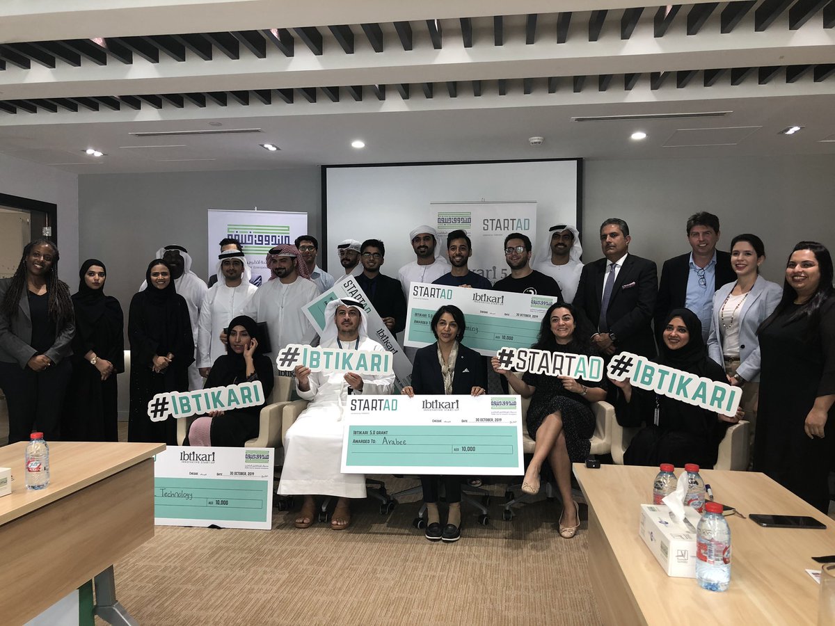 startADNYUAD's tweet image. Thank you to our judges, mentors, and supportive partners @KFED_Official for making #Ibtikari a successful event. We are very grateful to be working hand in hand with you to elevate the level of the #startups and pave their road to success. #innovate #UAEInnovates