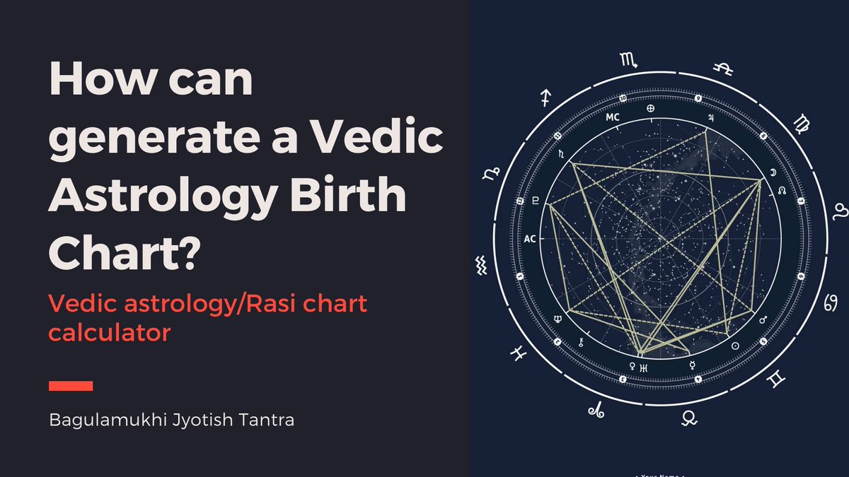 Sidereal Astrology Birth Chart Calculator