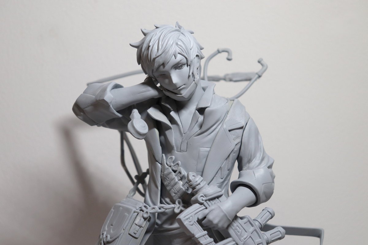 おなす Wf21w中止 Wfw本申請しました 今回は新作2点販売予定です グランブルーファンタジーよりグラン君 ドクタージョブスキンです グラブル ワンフェス Wfw グラン フィギュア