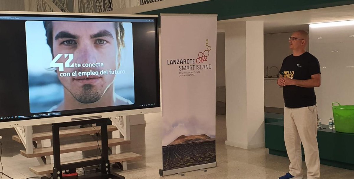 Me siento muy agradecido de haber tenido la oportunidad de aportar mi granito de arena en la primera #BirRib de <a href="/CITTLAN/">CITTLAN</a> y contar mis viviencias en la Piscina de <a href="/42MadridFTef/">42 Madrid</a> de <a href="/fundacionTef/">Fundación Telefónica</a> Gracias #LanzaroteSmartIsland #Lanzarote <a href="/CabildoLZ/">Cabildo de Lanzarote</a>