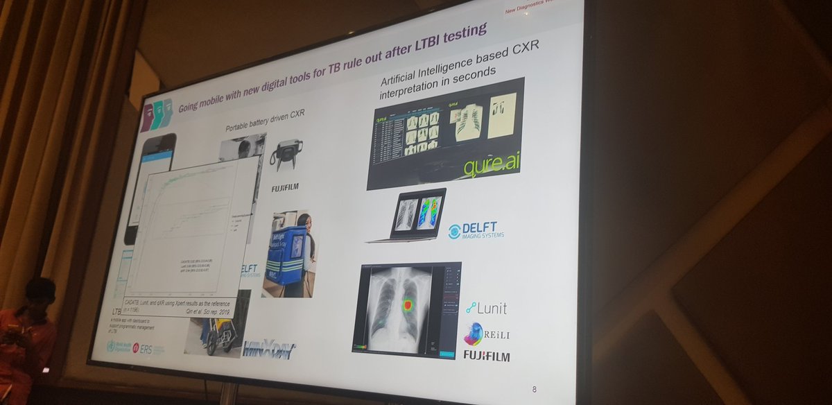 Mobile X-ray powered by AI is coming to communities in LMICs. New research from @StopTB presented at  #UnionConf