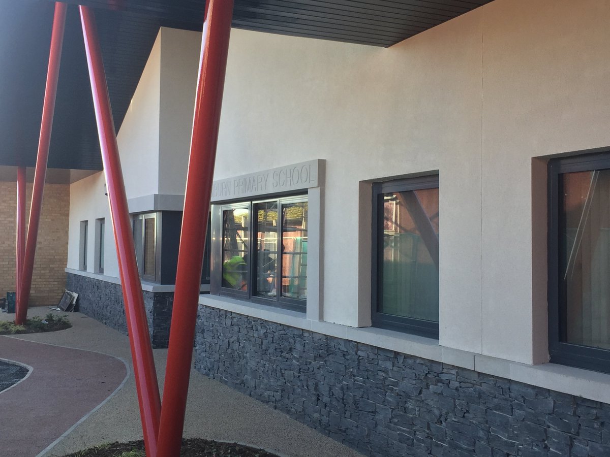 GlasgivenC's tweet photo. Today marks the official opening of our recently completed Woodburn Primary School in Carrickfergus. 

Glasgiven Contracts successfully delivered this 7 Class Base Design and Build Primary School providing a state-of-the-art educational facility for the local community. https://t.co/3442FzVnX8