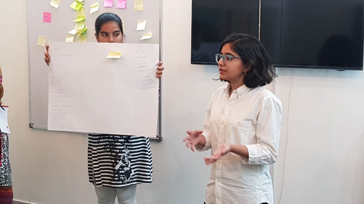 DigitalRightsPK's tweet image. A glimpse of gender and sexuality sensitization session for journalists and media practitioners during the workshop on "Bringing Feminism in Mainstream &amp;amp; Digital Journalism" with @freepressunltd @GnmIonline at @MBaithak.