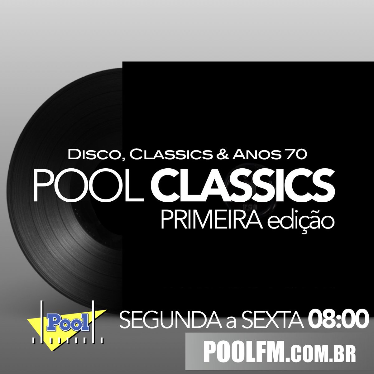 poolfmoficial's tweet photo. OLÁ... curtindo a #PoolFM ? 👍 então curta também o melhor dos anos 70, Classics e Disco Music. É o #PoolClassics 1a edição! [SEGUNDA a SEXTA: 08:00h] 😃 https://t.co/746H7NbUa3