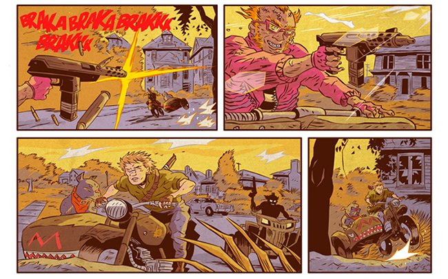 irra1979's tweet image. MENU, Loma linda (2015), written by Patrick Kindlon &amp;amp; Matthew Rosenberg for Ashcan Press. #workforhire