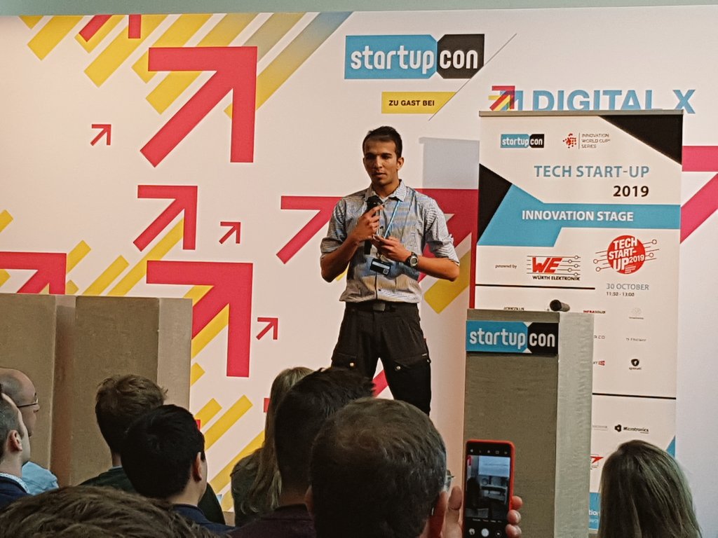 Innovation World Cup® Series (@iwcnavispace) on Twitter photo Our finalist from Finland @advance_finn with Curing the curable - The stage is yours now Prateek!! #medtech #TECHSTARTUP2019 <a href="/StartupCon_cgn/">StartupCon Digital</a> @TelekomGK Our finalist from Finland @advance_finn with Curing the curable - The stage is yours now Prateek!! #medtech #TECHSTARTUP2019 <a href="/StartupCon_cgn/">StartupCon Digital</a> @TelekomGK