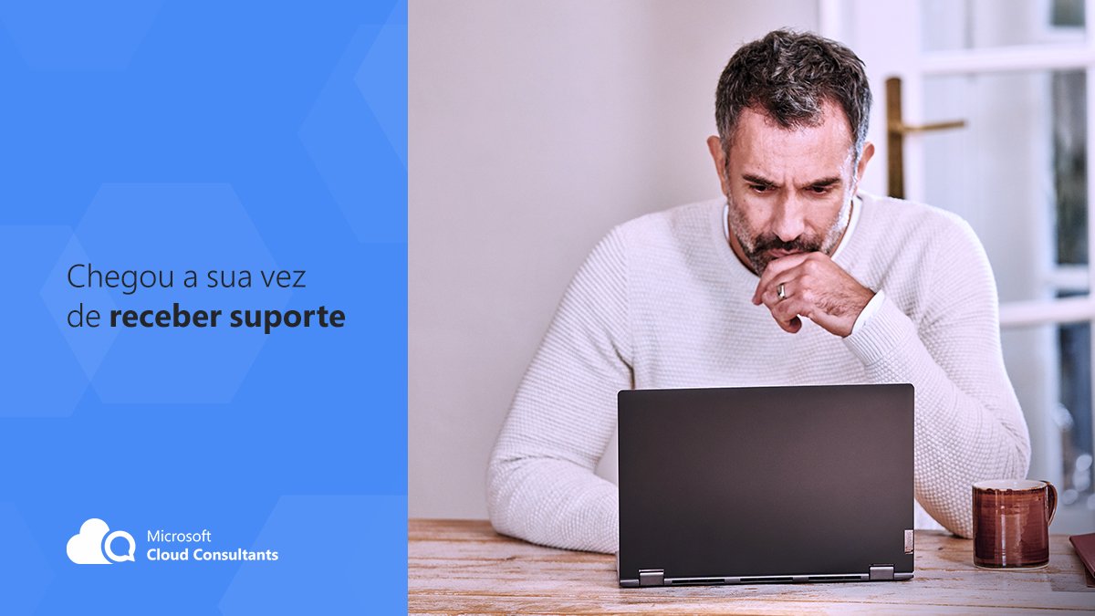 O Microsoft Cloud Consultants é um programa de incentivo para TIs autônomos que, além de prêmios, oferece soluções para você aprimorar suas habilidades e crescer profissionalmente. Faça parte: msft.social/3naLAj.